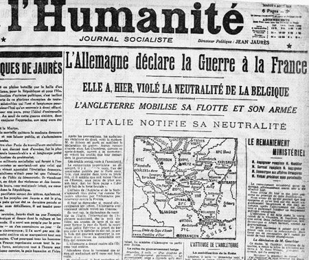 L'Humanitie 1914