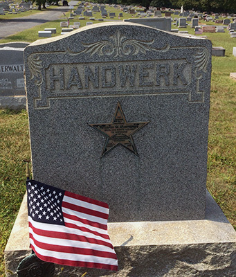 Grave of Francis Henry Handwerk