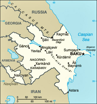 Geography Of The Soviet Union Baku   AzerbaijanMap 