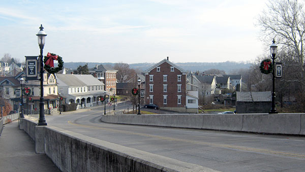 site of Kern's grist mill