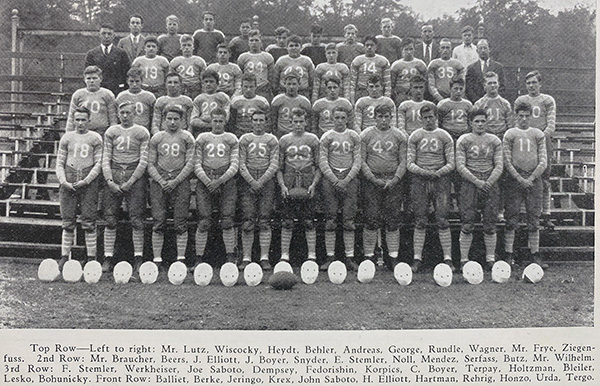 1937 Palmerton High School Football Team