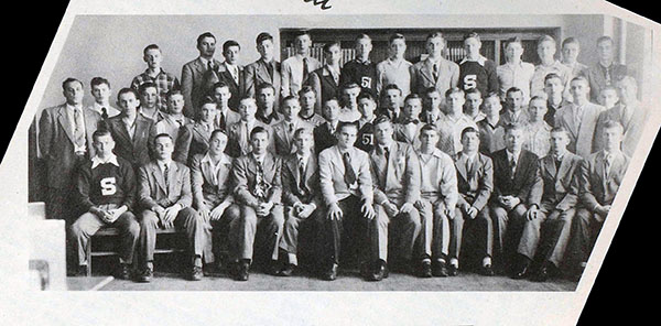Slatington High School football team 1947